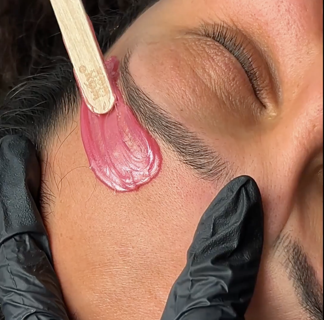 can you use hard wax on face