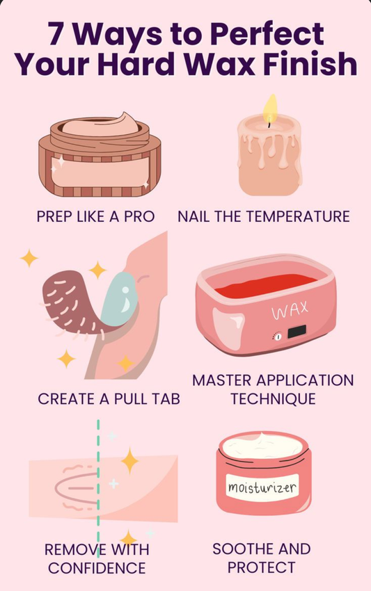 how to prepare for waxing with hard wax