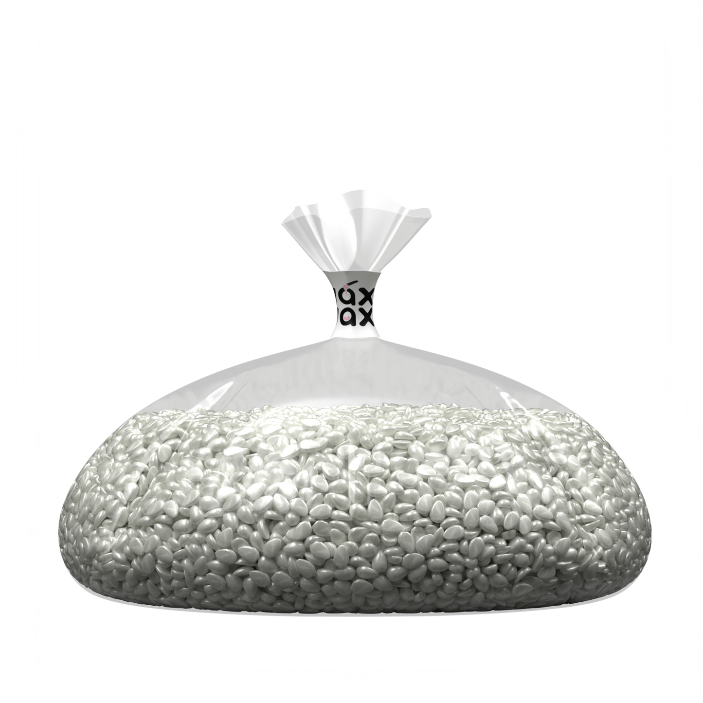 White Raw Hard Wax Beads  Fragrance - Free by Wax Wax for Ultra Sensitive Skin