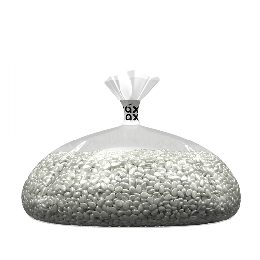 Perlas de cera dura cruda blanca sin fragancia para pieles ultrasensibles