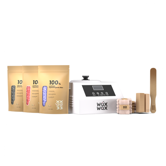 Kit de depilación con cera para principiantes de esteticista