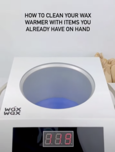 Cómo limpiar tu máquina de cera