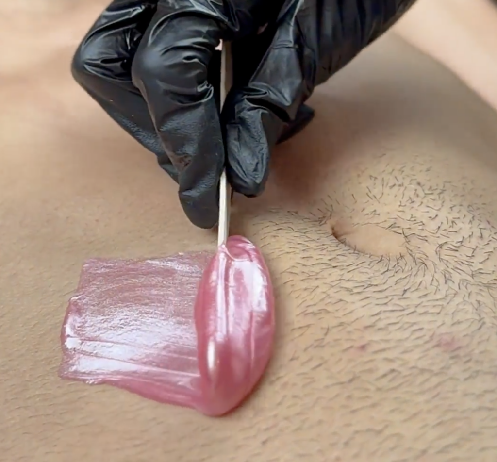 types of male waxing